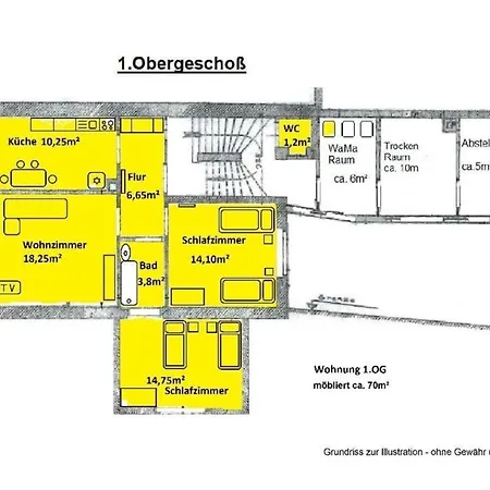 Apartment FEWO BRAMA - Dachterrasse! *